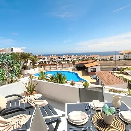 Soleggiato Attico Vista Mare E Piscina Sc768 Apartmán San Miguel de Abona